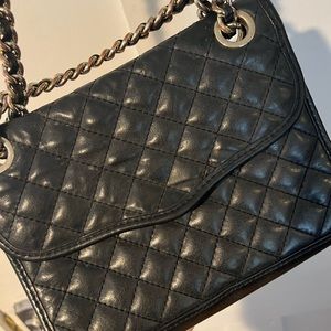 Rebecca Minkoff Quilted Crossbody Bag, Black
